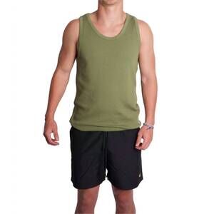 NEW KNICKERBOCKER box knit tank top in olive